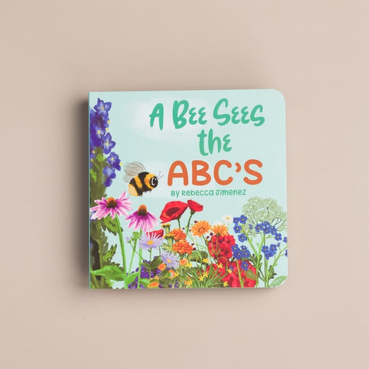 A Bee Sees the ABCs Board Book