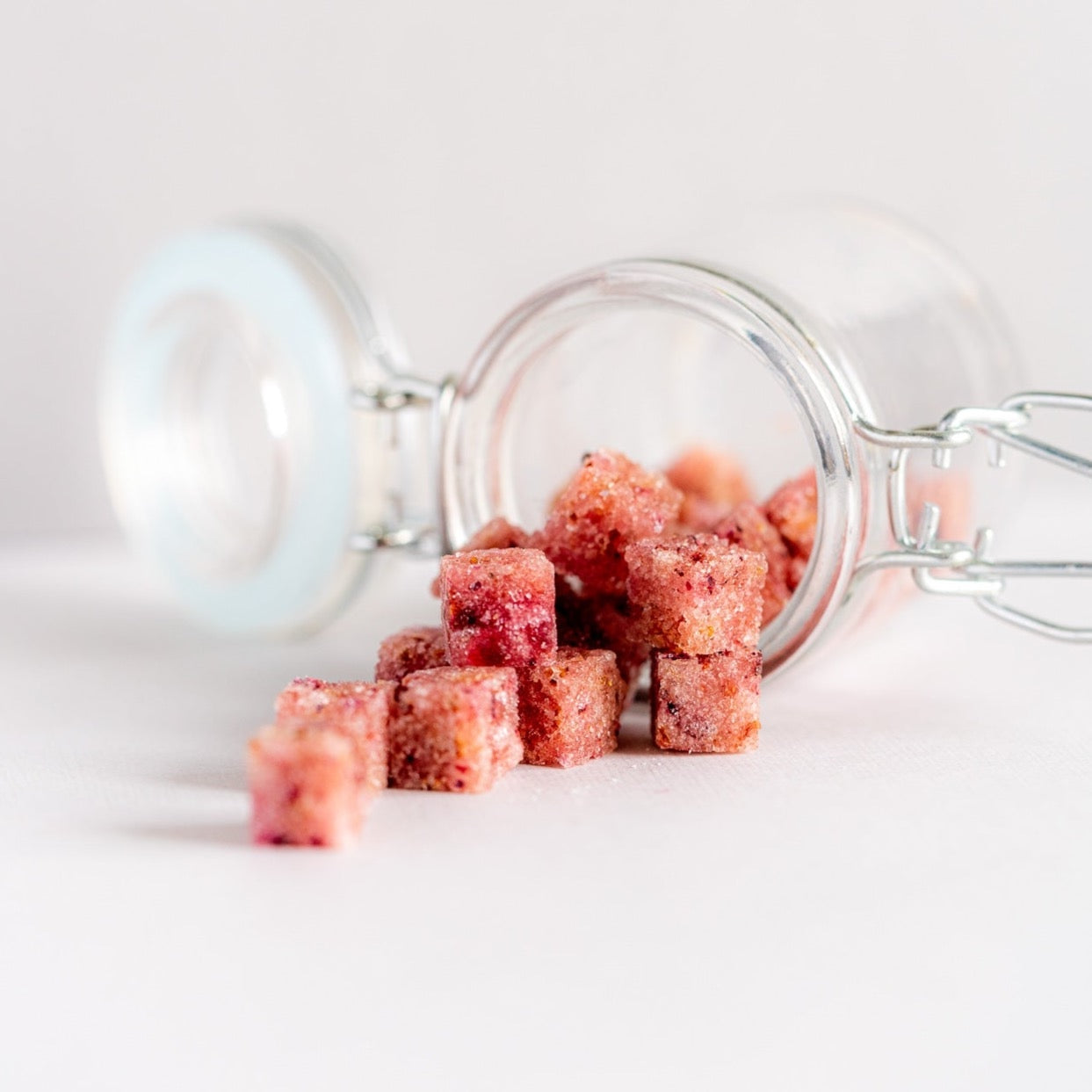 Rose water cocktail cubes