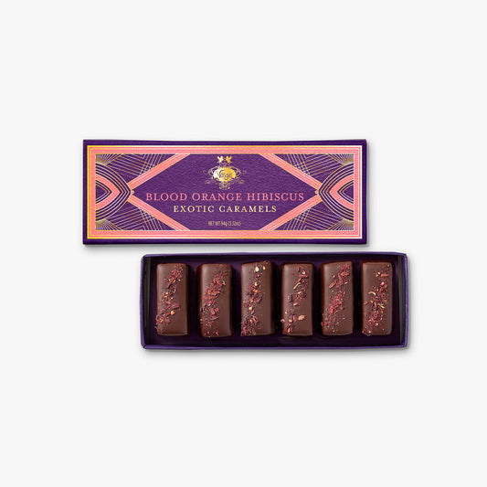 Blood Orange Hibiscus Gourmet Caramels