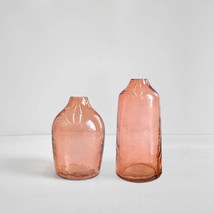 Haley Glass Bud Vases in two sizes