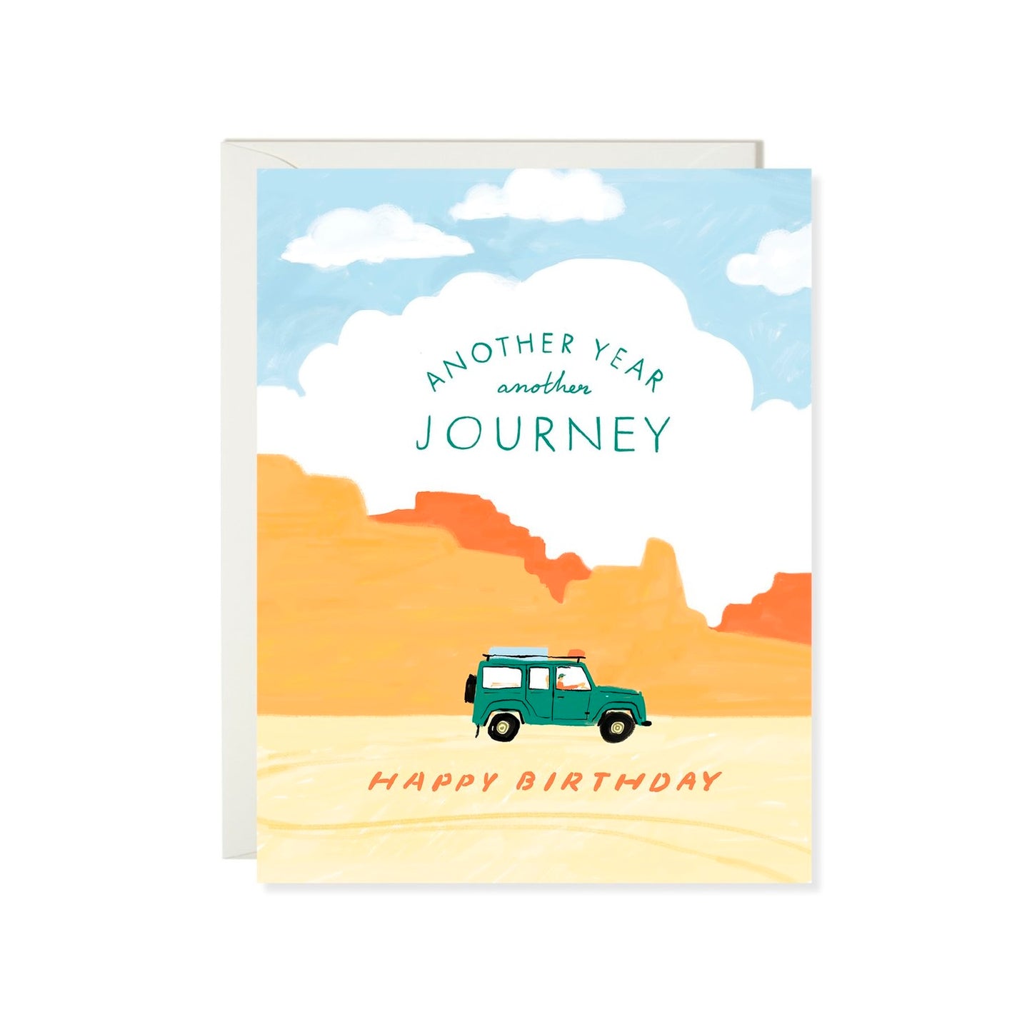 Land Rover Birthday Card