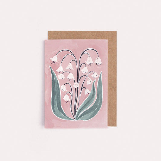 Lily of the Valley Mini Card | Sister Paper Co.