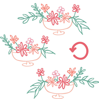 Casket Floral Spray – Native Poppy