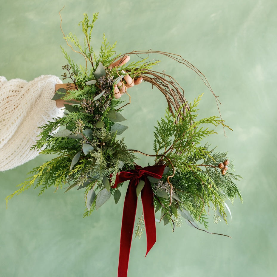 Winter Forest Wreath