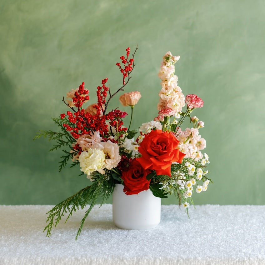 Holiday flowers from San Diego Flower Shop Native Poppy
