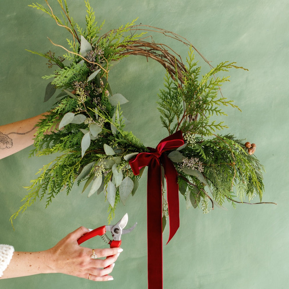 Dec. 7, 2024 - Wrinter Wreath Making Workshop