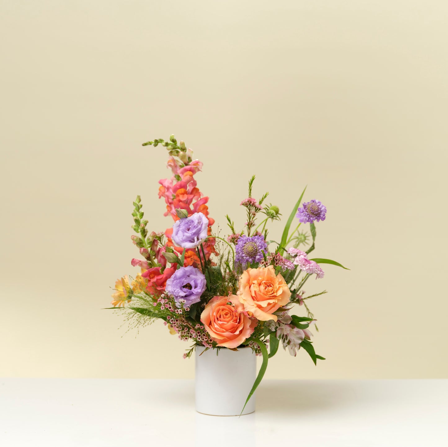 Petite seasonal flower arrangement from Native Poppy