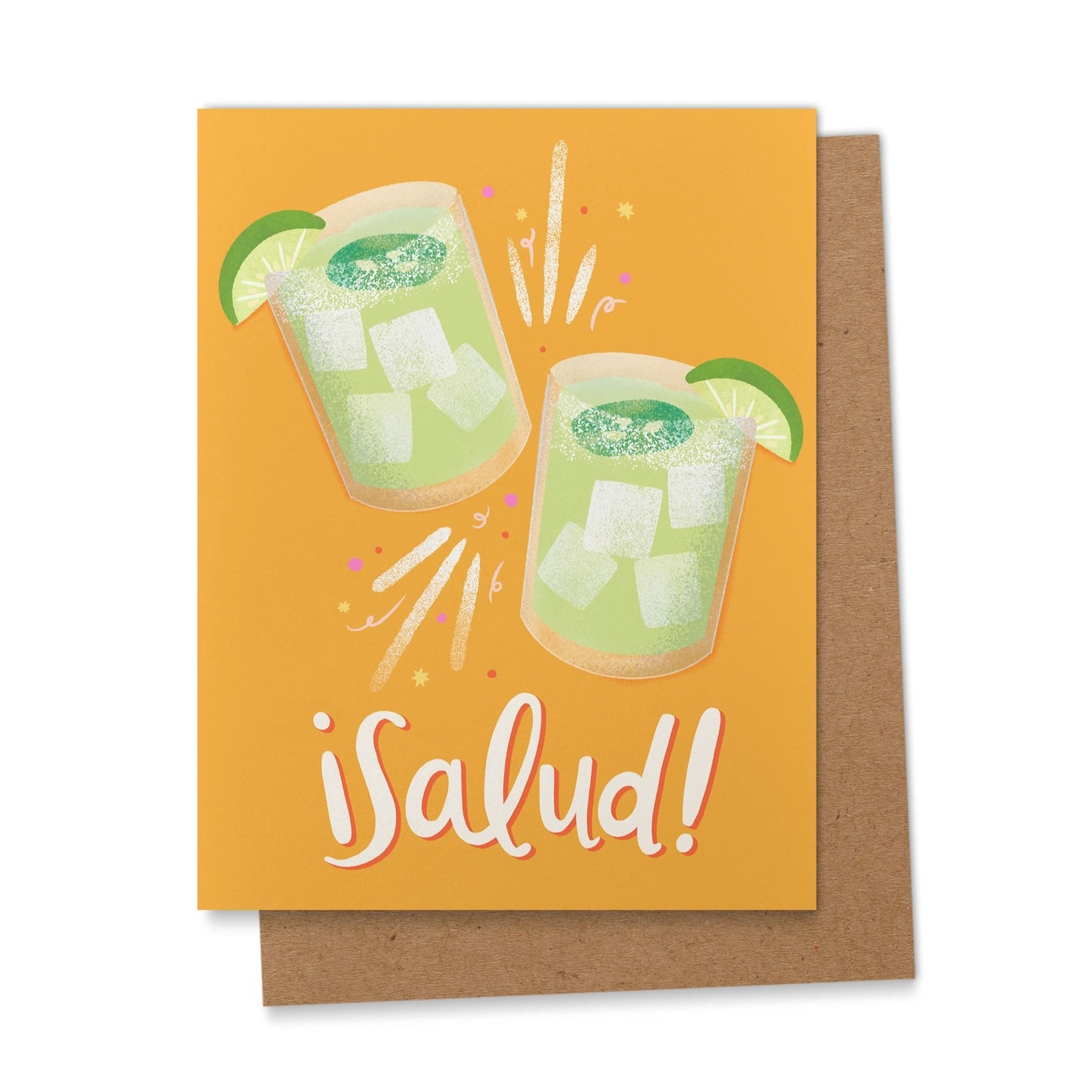 Salud! Spanish Language Greeting Card