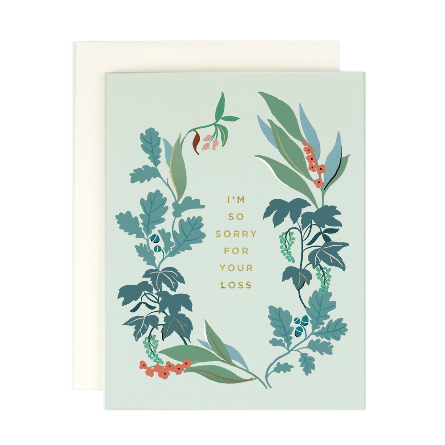 So Sorry for Your Loss Card by Amy Heitman