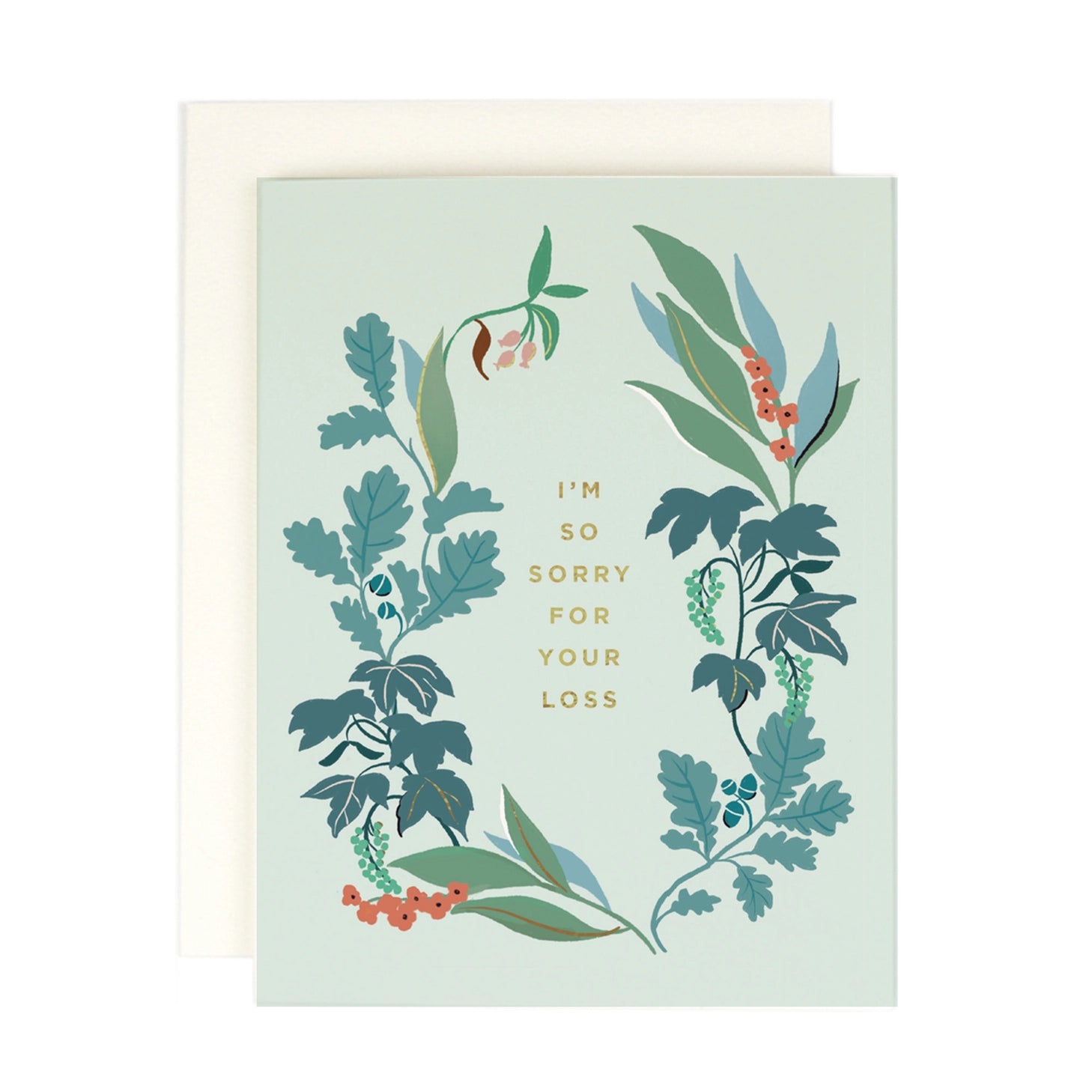 So Sorry for Your Loss Card by Amy Heitman