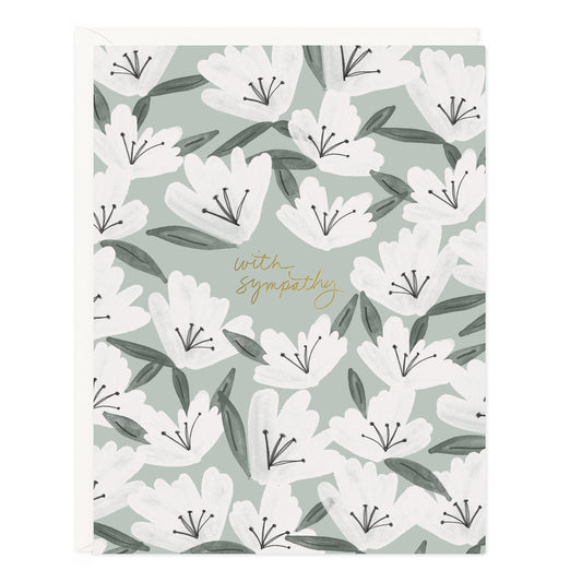 Sympathy Flowers Card | Ramona & Ruth