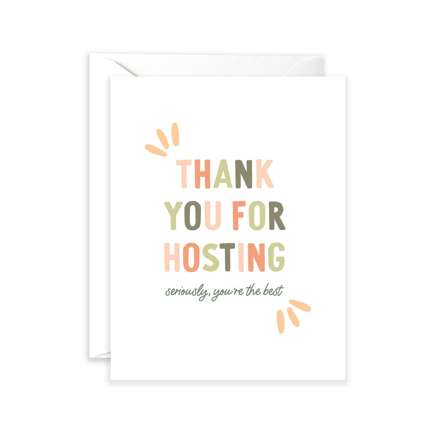 Thank You For Hosting Card | Isabella MG & Co.