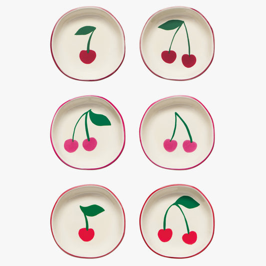 Very Cherry Pinch Bowls set of six