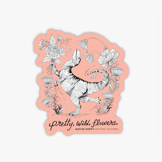 Florasaurus Sticker