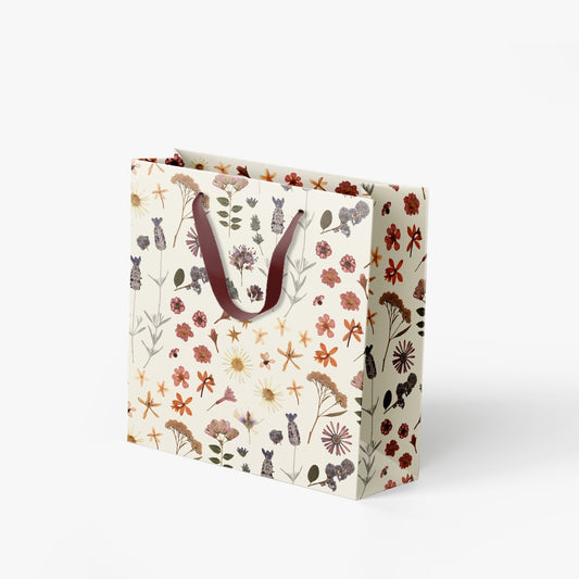 Pressed Flowers Gift Bag