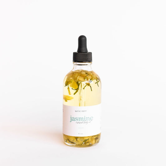 Native Poppy's Jasmine Body Oil made by Bath Alliance