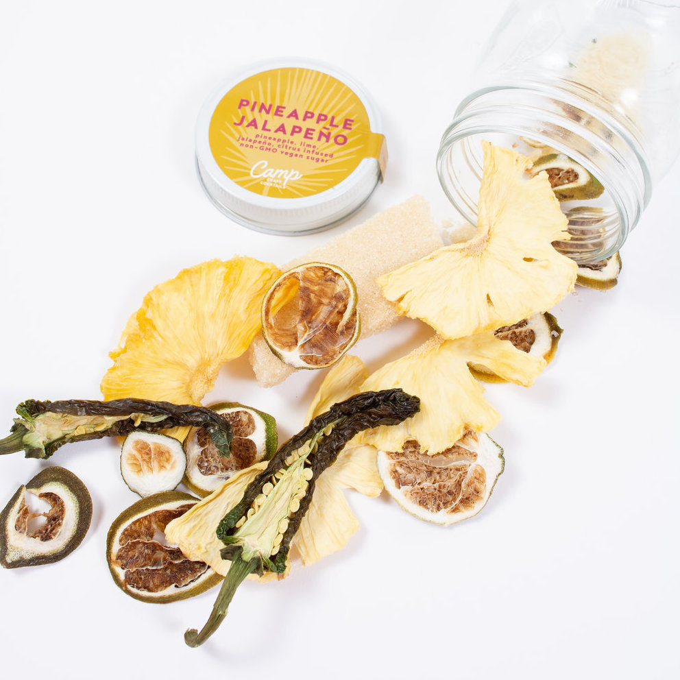 Pineapple Jalapeño Cocktail Infusion Kit dried fruits and flavorings