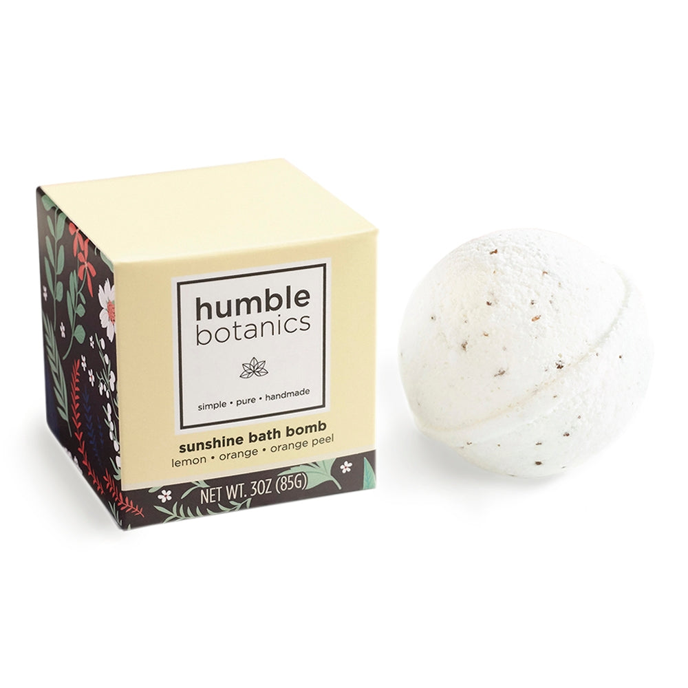 Sunshine Citrus Bath Bombs from Humble Organics